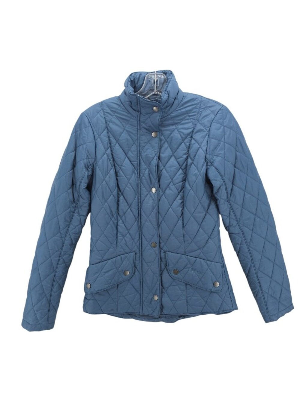 BARBOUR Blue Flyweight Cavalry Jacket Quilted Women's Size US 4